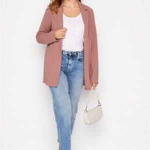 LTS Tall Dark Pink jacket Blazer